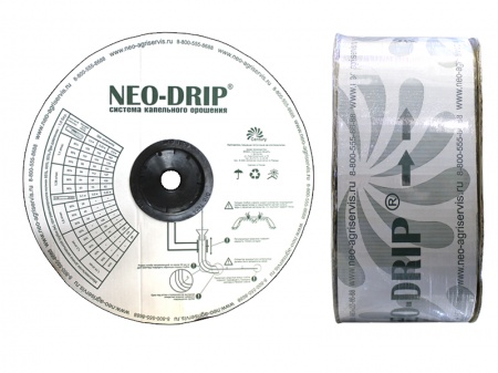 капельная лента neo-drip (толщина 6 mils), шаг 20 см, вылив 1,6 л/ч - 3000 м